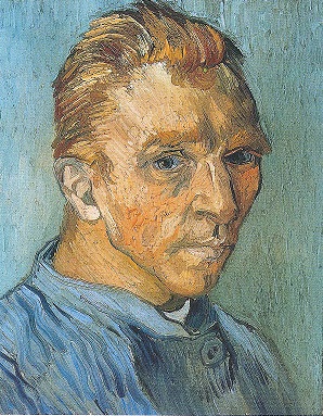 ritratto azzurro di vincent