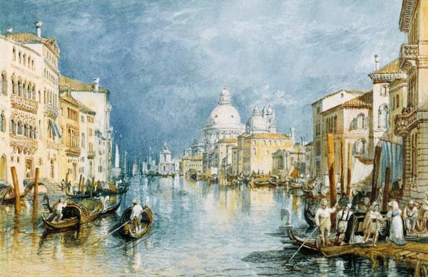 Turner quadro Venezia canal Grande