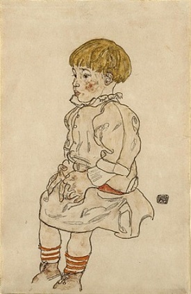 egon schiele ritratto di anton Peschka Jr.