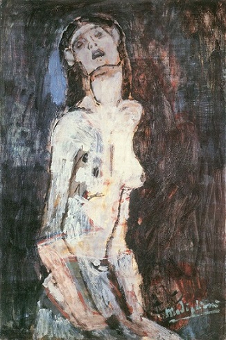 Modigliani nudo dolente